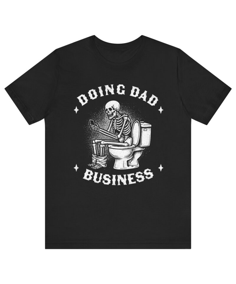 Funny Skeleton Dad T-Shirt, Graphic Tee for Fathers Day, Halloween Costume, Gift for Dads, Unisex Casual Wear, Quirky Dad Humor